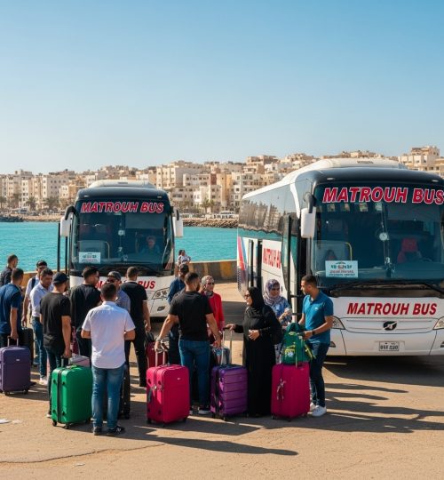 بعض من رحلاتنا بمطروح باص