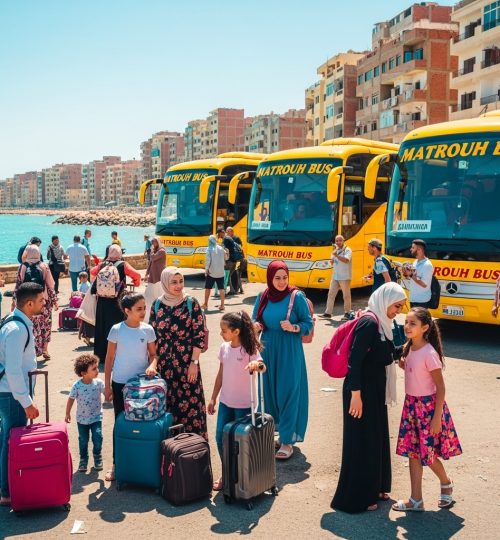 رحلات مطروح باص